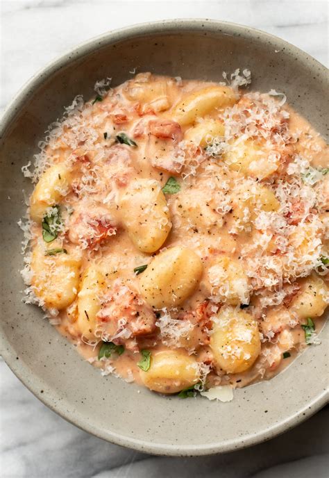 Creamy Tomato Gnocchi • Salt & Lavender