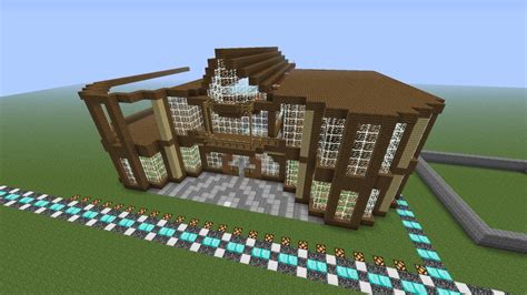 The Wooden Mansion Minecraft Map