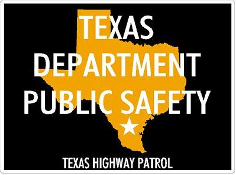 Texas State Trooper Decal Reflective or Matte Vinyl Decal Sticker or ...