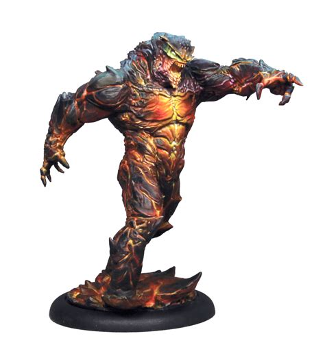 Greater Fire Elemental Miniature for Dungeons and Dragons