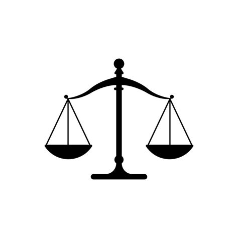 scale of justice icon 7126472 Vector Art at Vecteezy