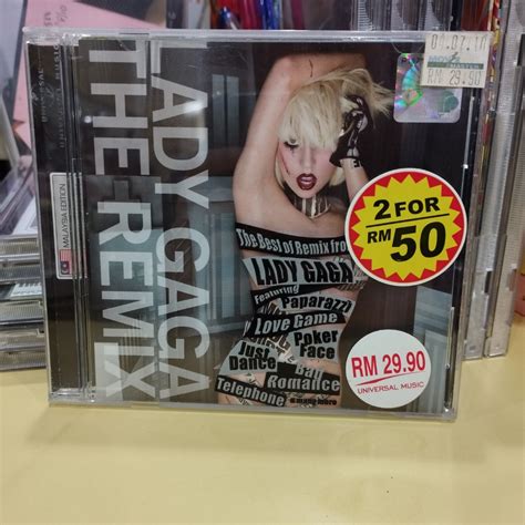 (CD) LADY GAGA - THE REMIX, Hobbies & Toys, Music & Media, CDs & DVDs ...