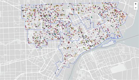 This interactive map allows you to see every single reported crime in ...