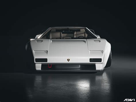 Lamborghini Countach Revision on Behance