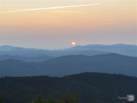 Sunrise from Clingman's Dome by Jamie Adams - TurningArt