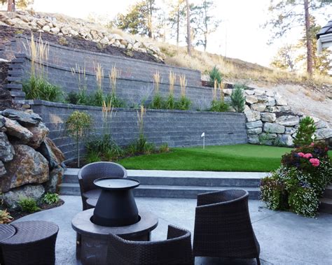 Terraced Retaining Wall - Basalite