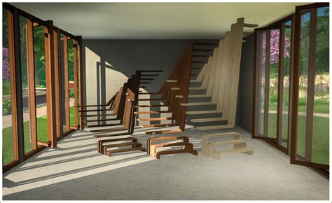 Simtérieur : The best staircases for The Sims 4 Today I want to...