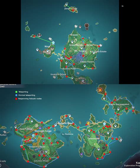 Updated Nobushi Handguard Farm Route Guide : r/Genshin_Impact