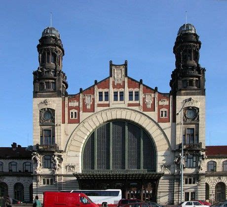 Praha Hlavní nádraží | Vintage architecture, Art nouveau architecture ...