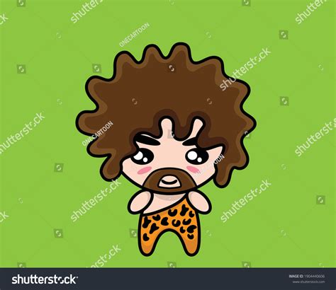 Cute Tarzan Mascot Cartoon Illustration Stock Vector (Royalty Free ...