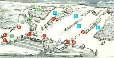 Tussey Mountain Ski Trail Map - 301 Bear Meadows Rd Boalsburg PAlrm ...