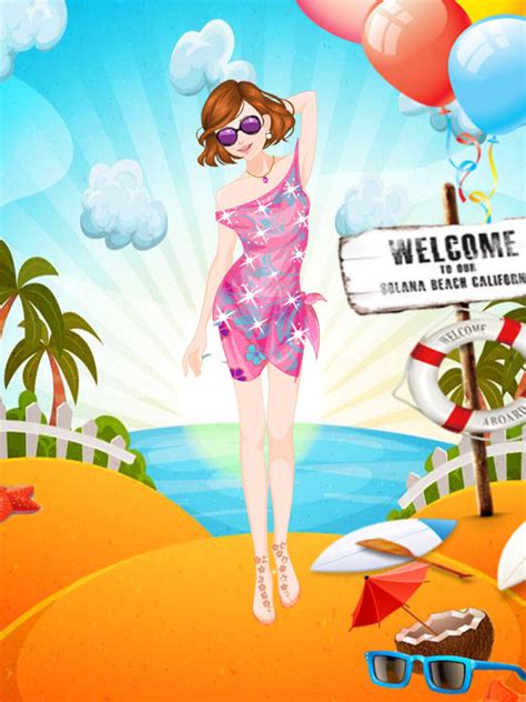 App Shopper: Beach Dress Up - Make up game for girls (Games)