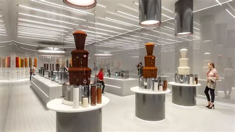 Lindt opens huge new chocolate museum complete with 30ft-high chocolate ...