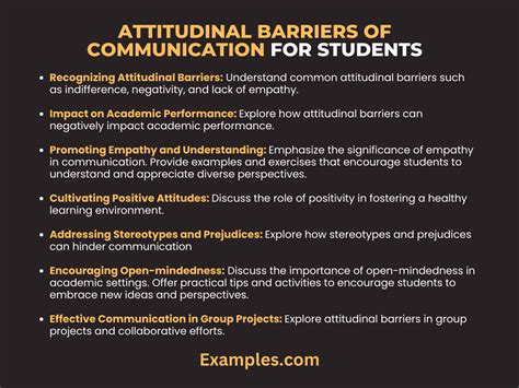 Attitudinal Barriers of Communication - 19+ Examples, How To Overcome