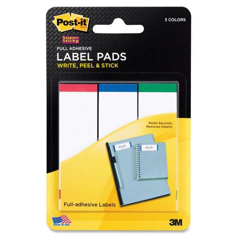 Post-it Super Sticky Label Pad - Walmart.com