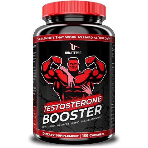 Testosterone Booster for Men with Tribulus Terrestris & Panax Ginseng ...