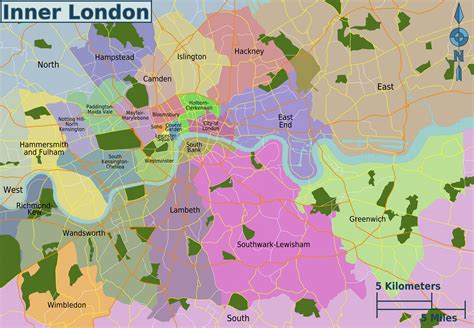 London Map Neighborhoods | Zip Code Map