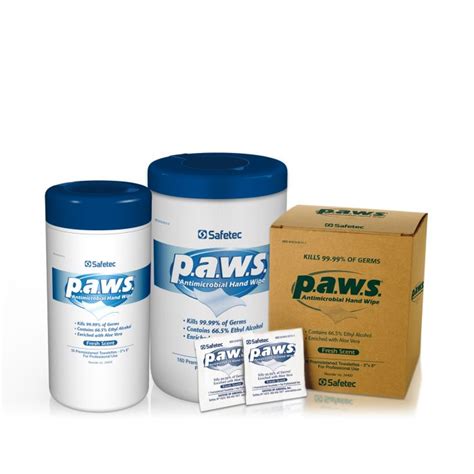 Personal Antimicrobial Wipes (p.a.w.s.) | Surgical Supply Service