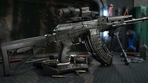 Custom Modified AK47 — polycount