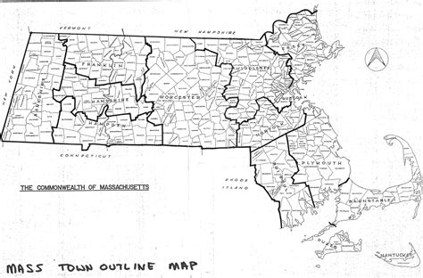 Massachusetts County / Town Index List