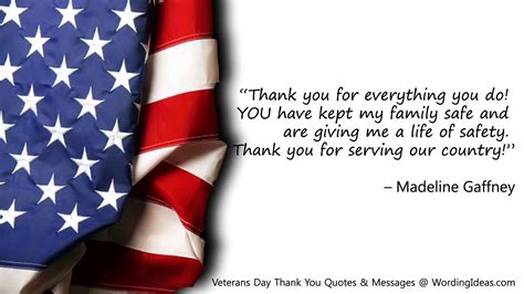 Veterans Day Thank You Messages and Quotes » Wording Ideas