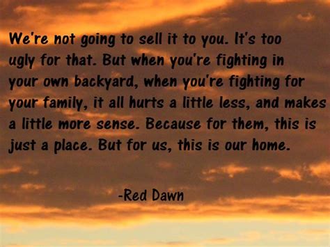 best red dawn quote | Dawn quotes, 1984 quotes, Sick quotes