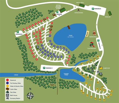 Campground Map | Scenic View Campground