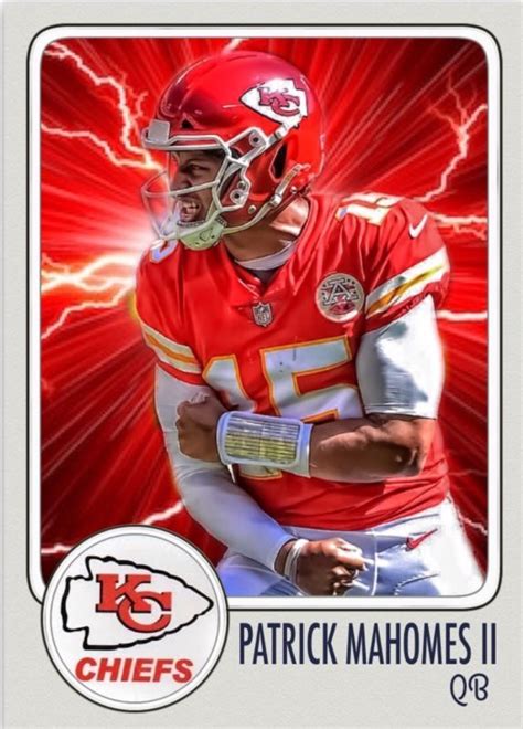 patrick mahomes jersey card - Intensive Weblog Diaporama