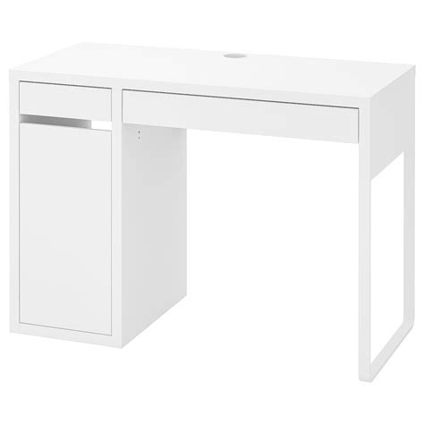 MICKE desk, white, 413/8x195/8" - IKEA