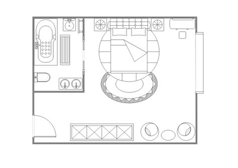 Master Bedroom Plan | Free Master Bedroom Plan Templates