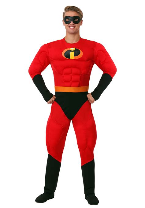 Disney The Incredibles Mr. Incredible Men's Costume | Disney Costumes ...