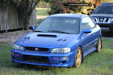 1997 Subaru Impreza Coupe Awd 2. 5 Rs Jdm Wrx Sti World Rally Blue Pearl