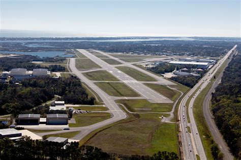 Aerial View St Augustine Airport St Augustine Florida Stock Photo ...