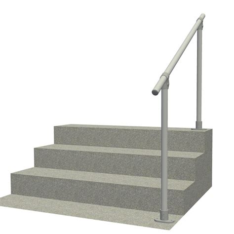 Surface 29A - Aluminum Outdoor Stair Railing, Easy Install Handrail ...