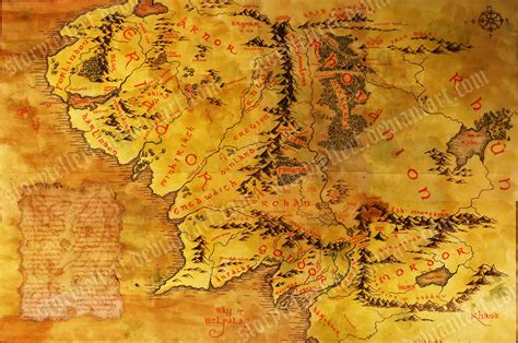 🔥 [72+] Middle Earth Map Wallpapers | WallpaperSafari