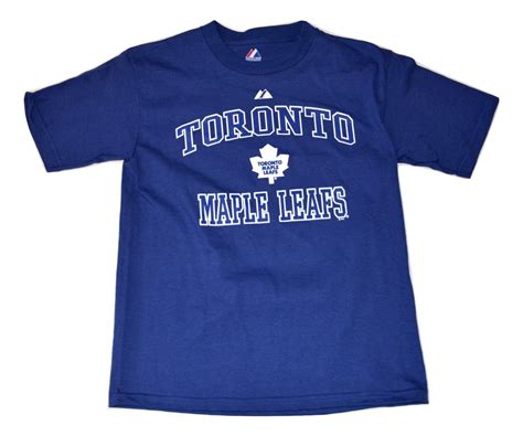 Toronto Maple Leafs NHL Hockey Team Logo Youth Hockey T-Shirt by ...