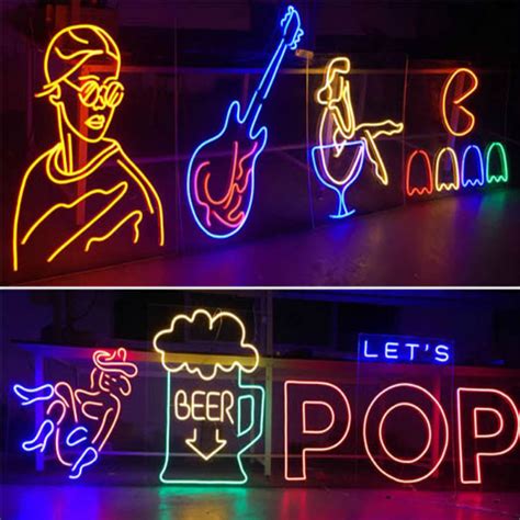 Wall Mounted 12V LED Custom Neon Sign Light - Buy led neon sign, custom ...