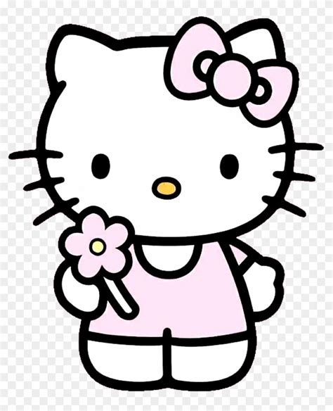 Hello Kitty Head Clipart In Png File - Hello Kitty Para Colorear ...