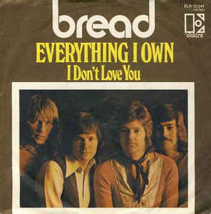 Bread - Everything I Own (1972, Vinyl) | Discogs