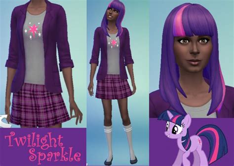 My Little Pony Themed Clothing and Hair - The Sims 4 Catalog