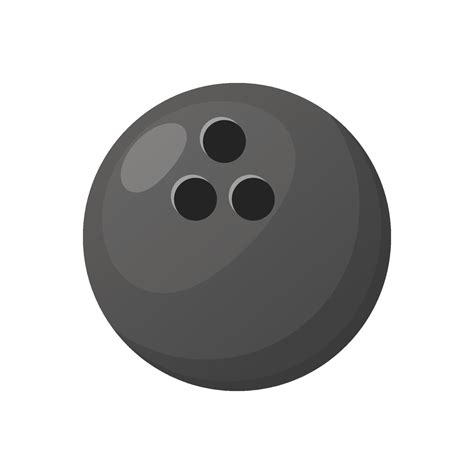 Bowling ball vector isolated on white background 15397422 Vector Art at ...