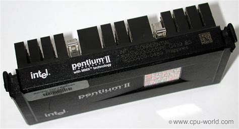 Intel Pentium II (Pentium 2) processor families