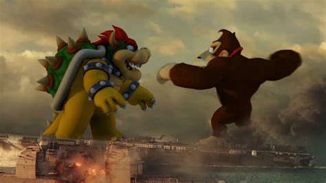 Godzilla vs Kong "Bowser vs DK" Trailer - YouTube