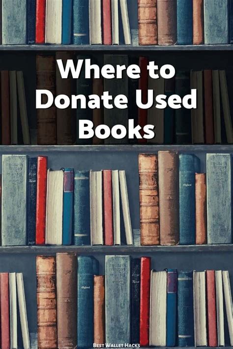 Where to Donate Used Books