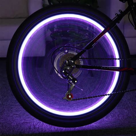 20 LEDs Bicycle Lights Mountain Bike Light Cycling Spoke Wheel Lamp ...