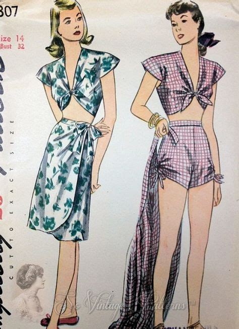 32 Sarong pattern ideas | vintage sewing patterns, pattern, vintage sewing