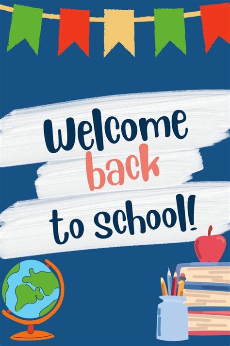 Welcome Back to School Printable Classroom Poster Printable Classroom ...