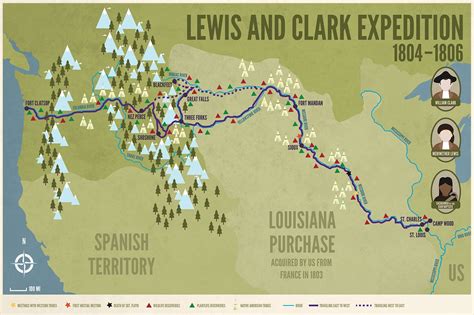 Lewis & Clark Expedition Map :: Behance