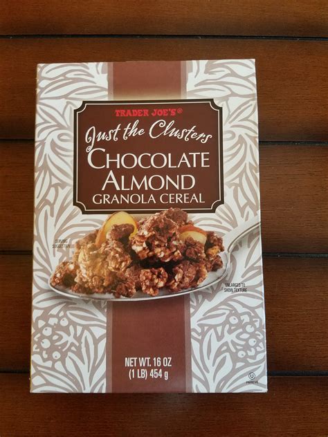 Trader Joe's Just the Clusters Chocolate Almond Granola Cereal