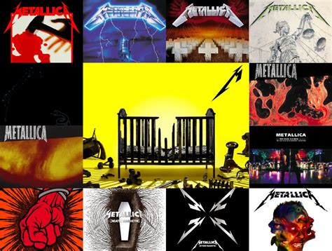 Metallica All Album Covers